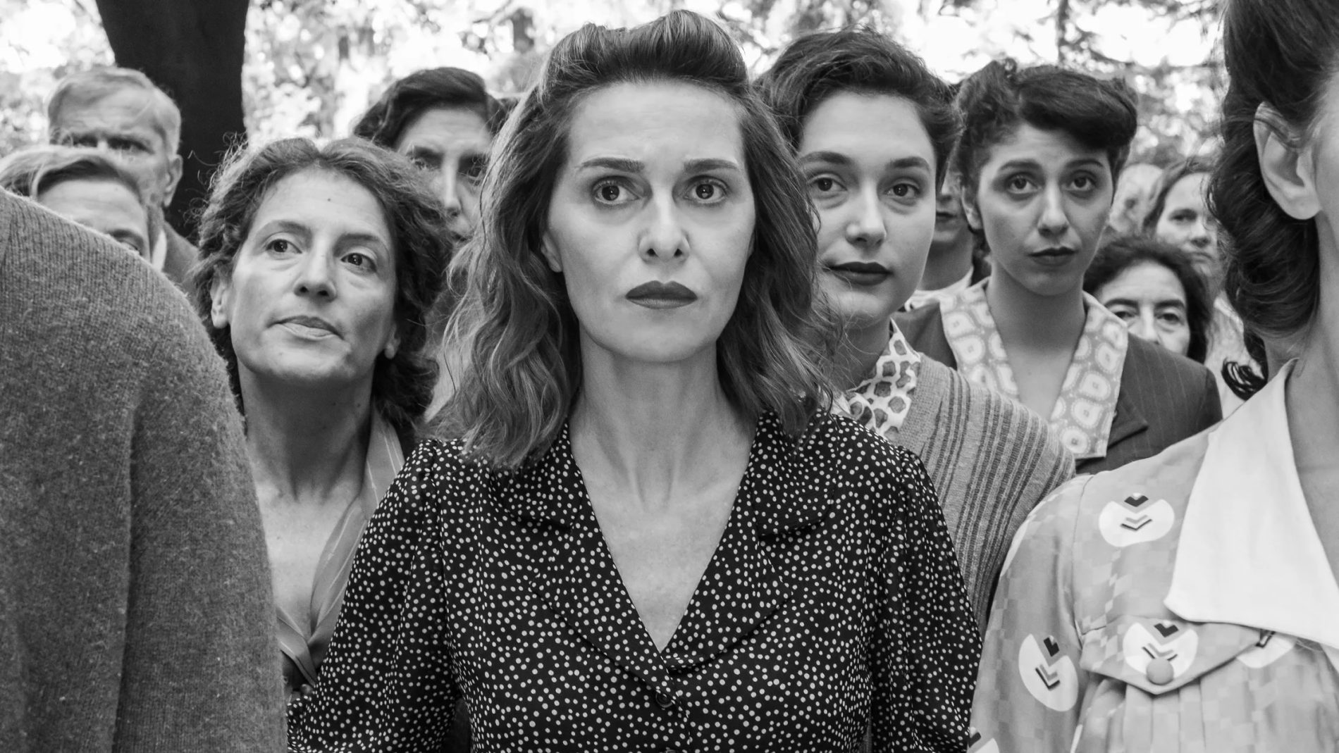 Paola Cortellesi in una scena del film C'è ancora domani