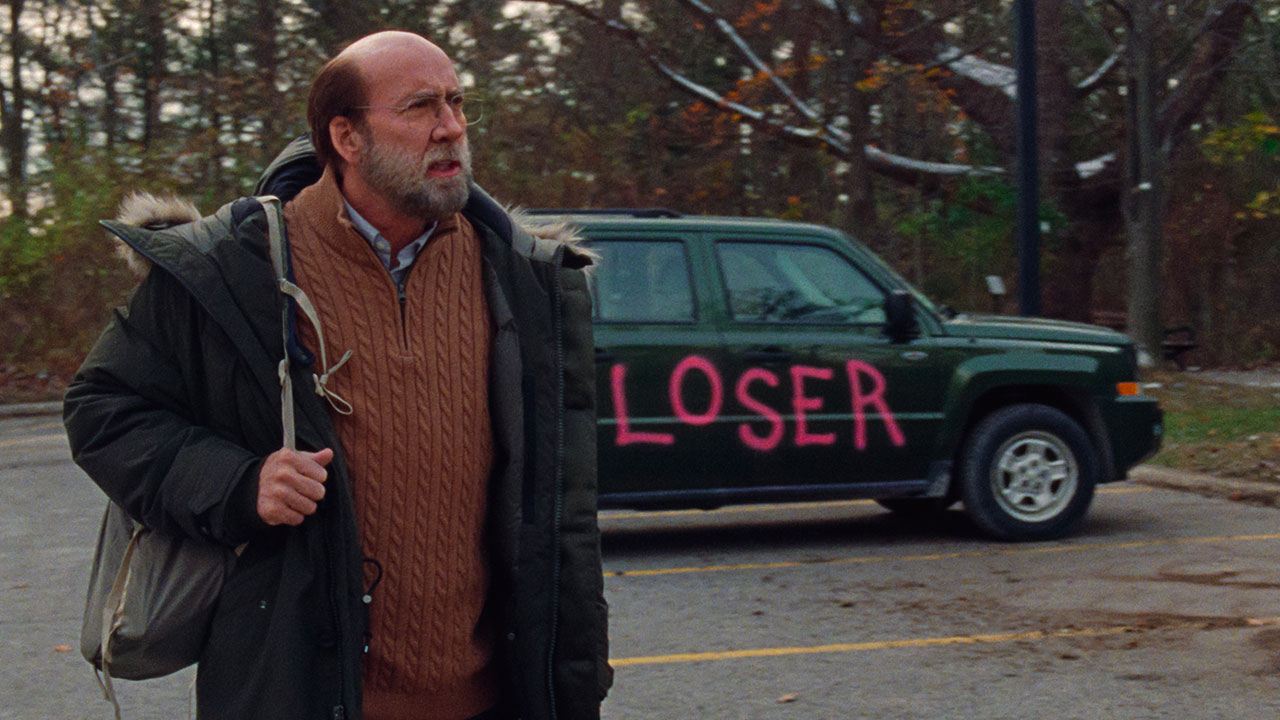 Nicolas Cage in una scena del film Dream Scenario