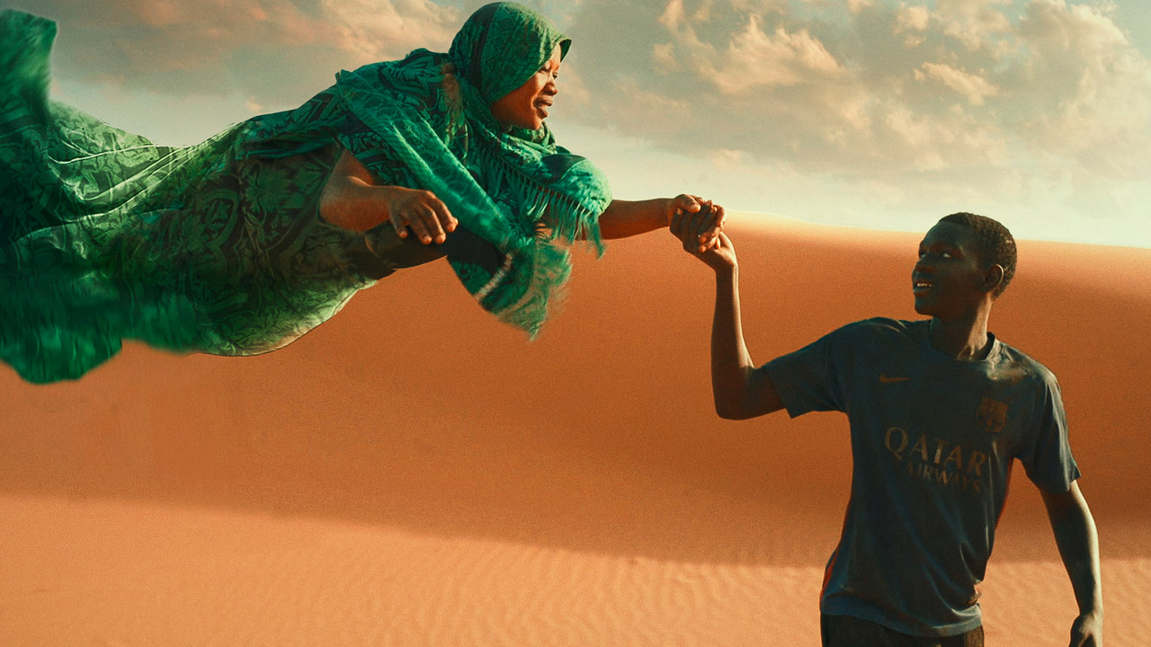 Seydou Sarr in una scena del film Io capitano