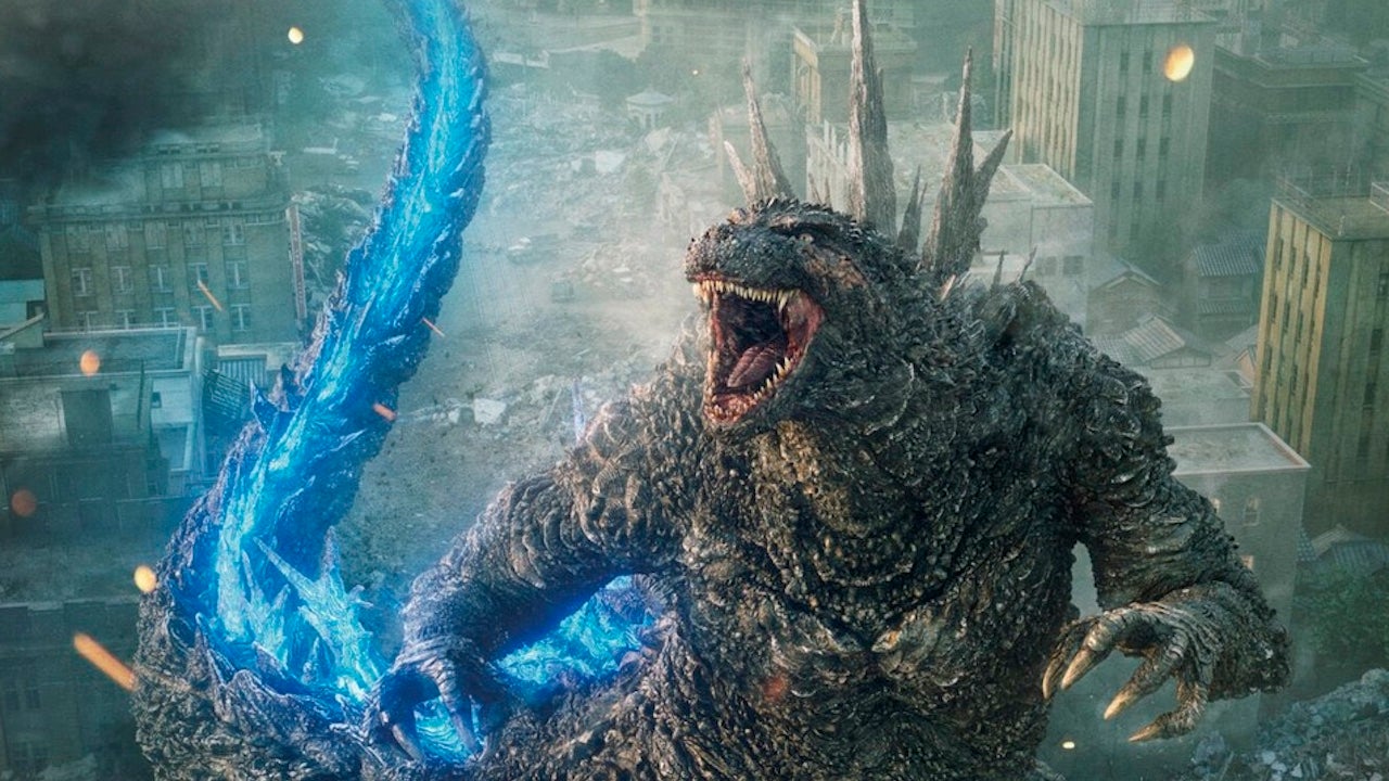 Una scena del film Godzilla Minus One