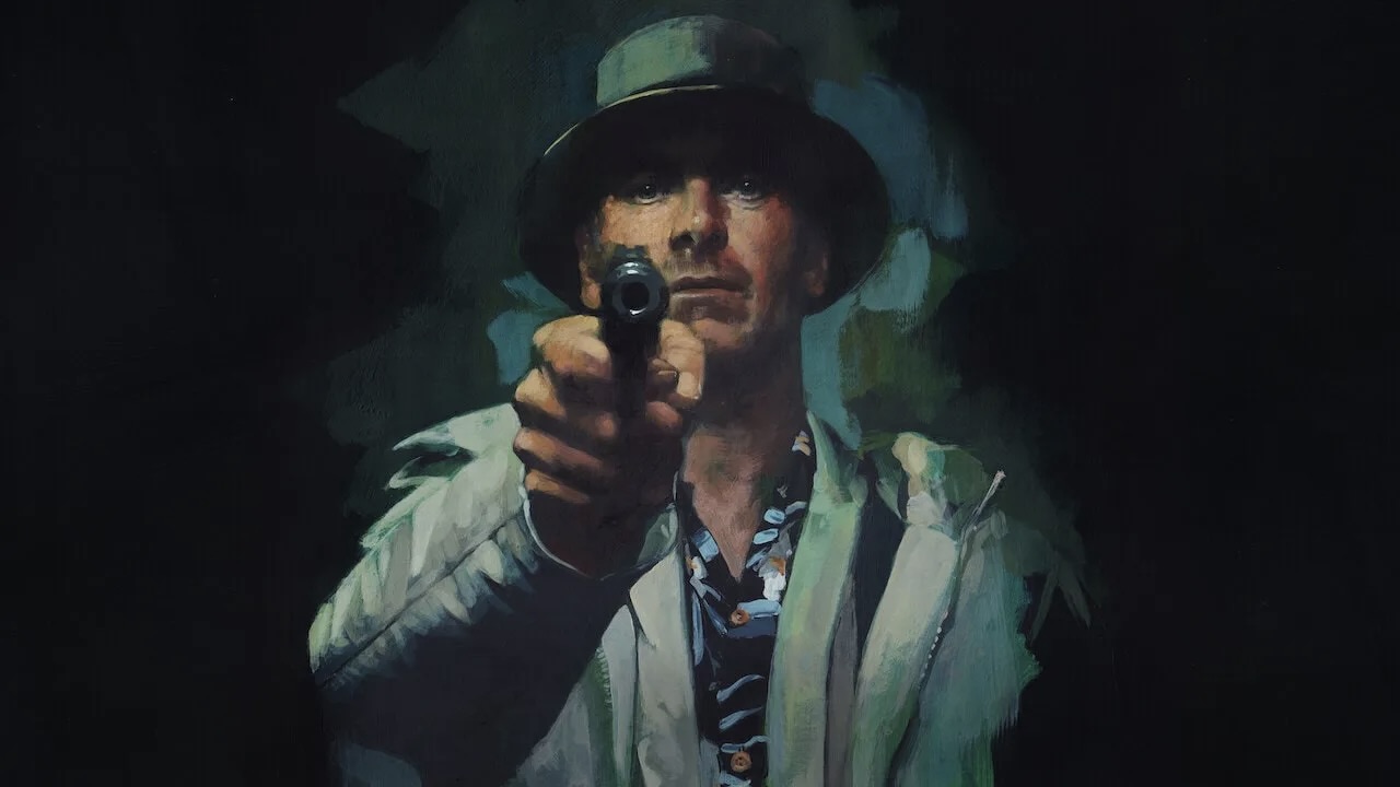 Michael Fassbender nel poster del film The Killer