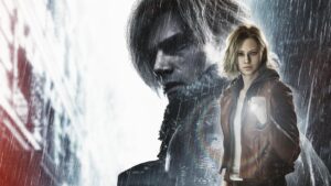 Il poster del videogioco Resident Evil Requiem