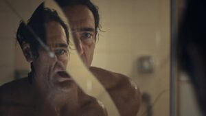 Adriano Giannini nel poster del film Ritorno a Buenos Aires